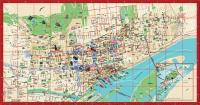 Map Downtown Montreal